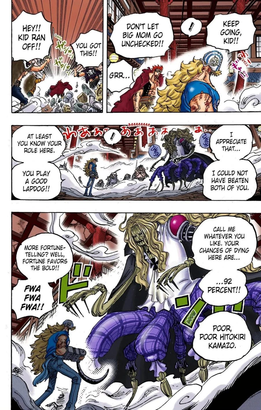 One Piece Volume 100 Page 109
