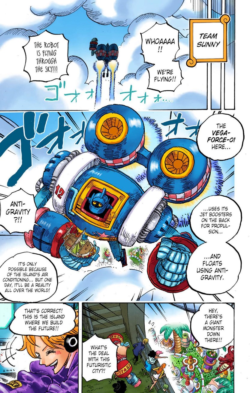 One Piece Volume 105 Page 134
