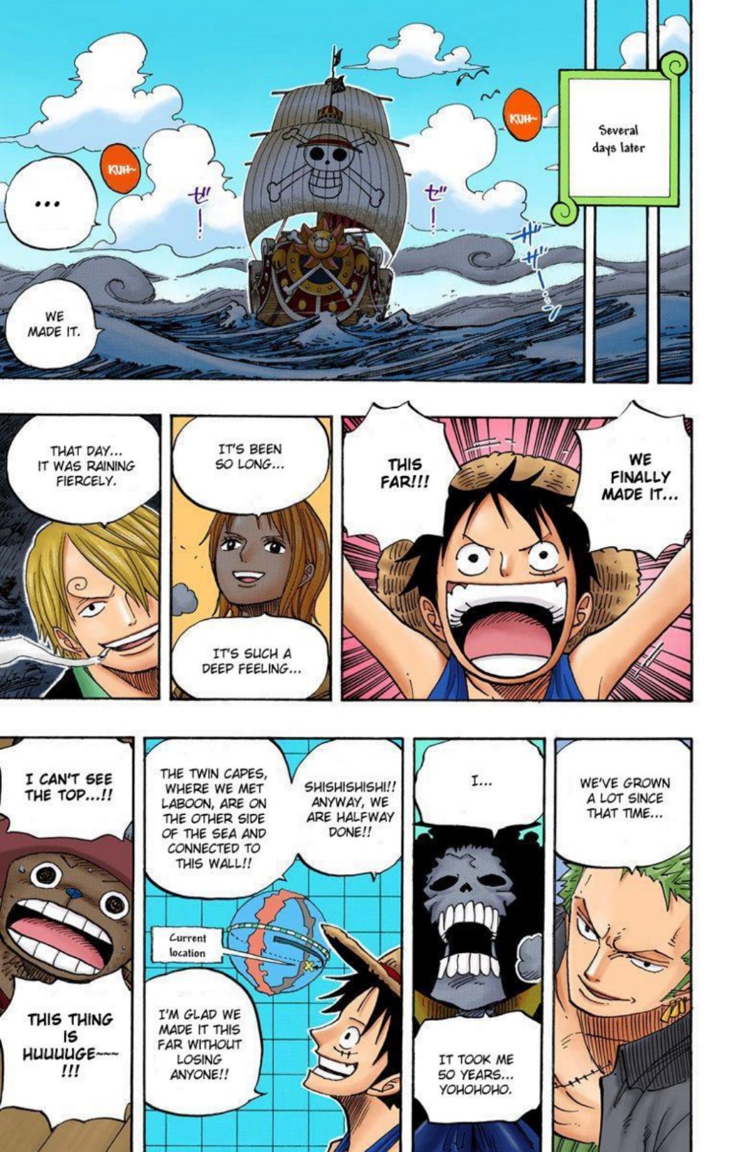One Piece Volume 50 Page 154