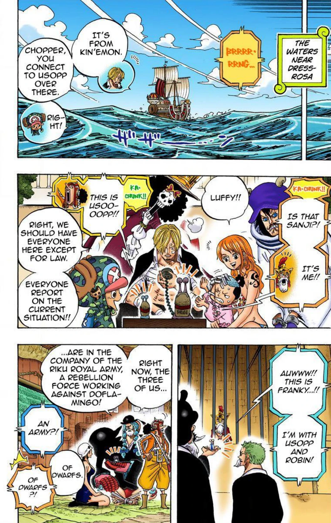 One Piece Volume 73 Page 134